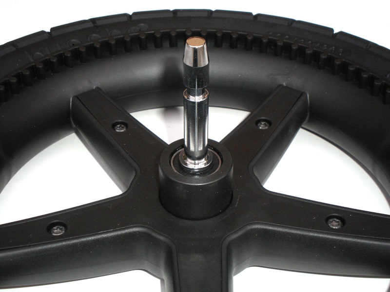 Achterwiel met schuimband-777