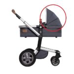 Zonnekap onderste wieg Elephant grey-2681