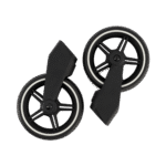 Complete wielenset zwart/wit-2800